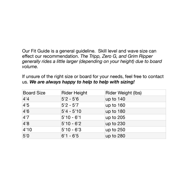 Pure Wakesurf Zero G 2025 - Wake Outfitters