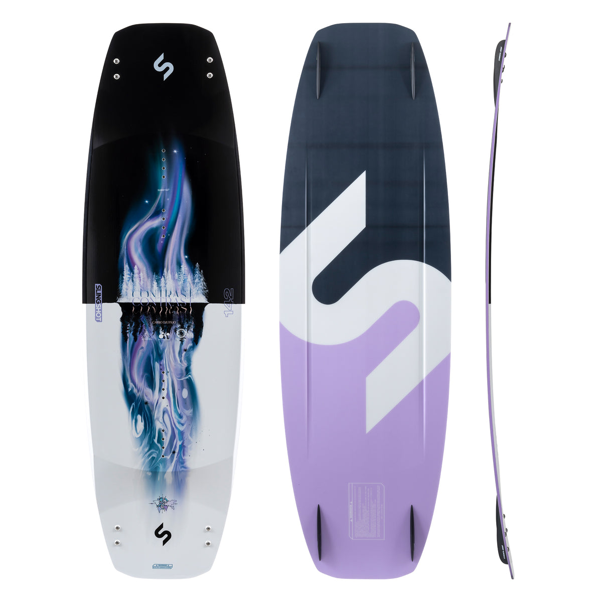 Slingshot Contrast Wakeboard package with Jewel Boots - 2024