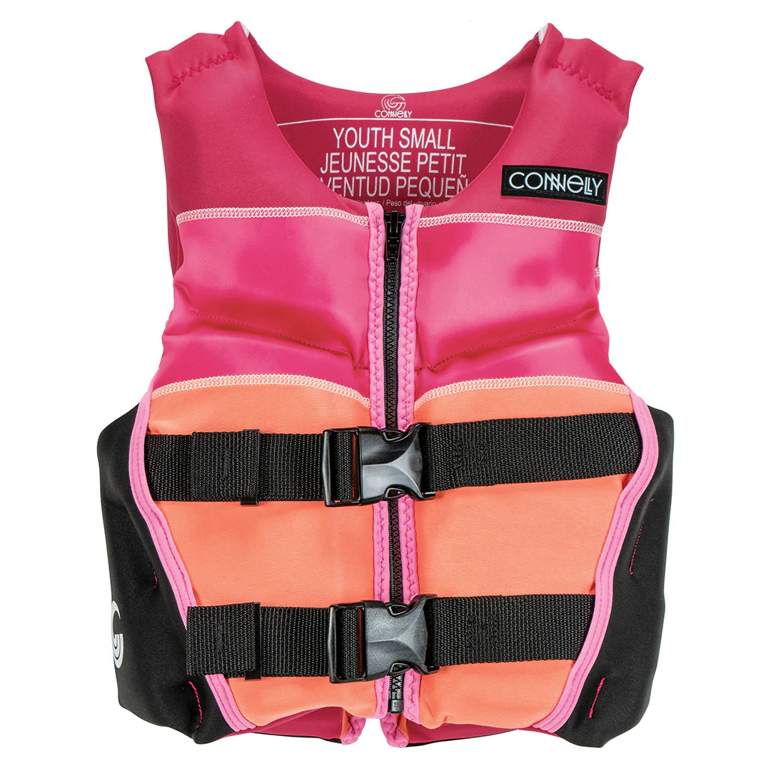 Connelly Youth Classic Neo Vest - Girls 55-75 & 64-88