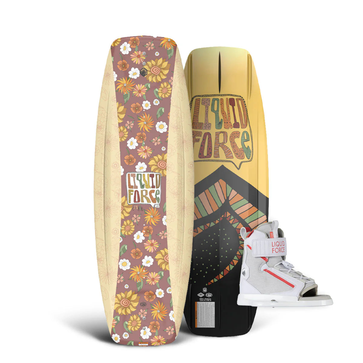 Liquid Force M.E. FS and Dream(Youth) Wakeboard Bundle
