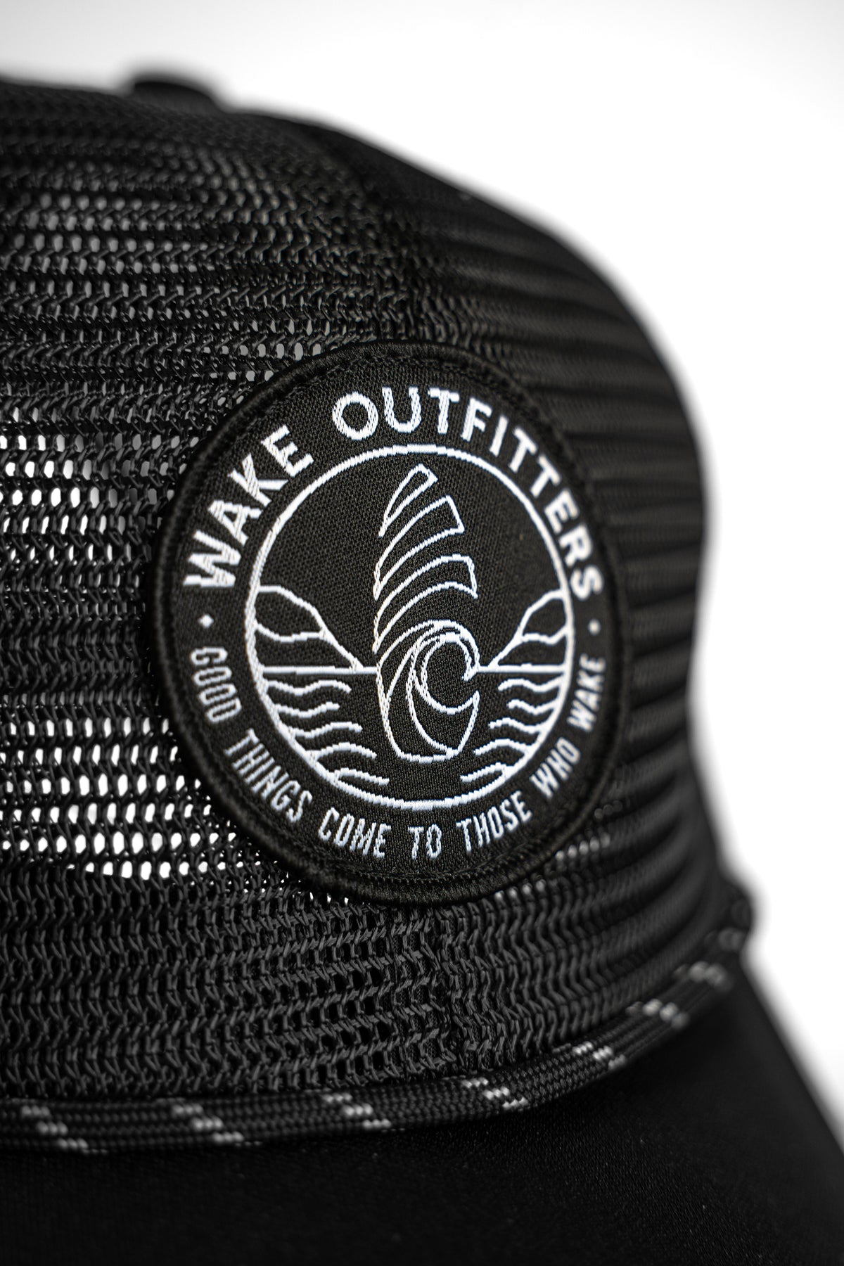 Wake Outfitters Full Mesh Hat - Midnight Flow
