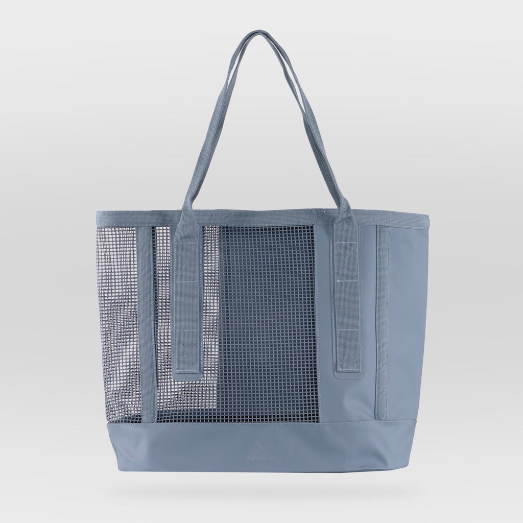 Cassi Beach Tote - Steel Blue