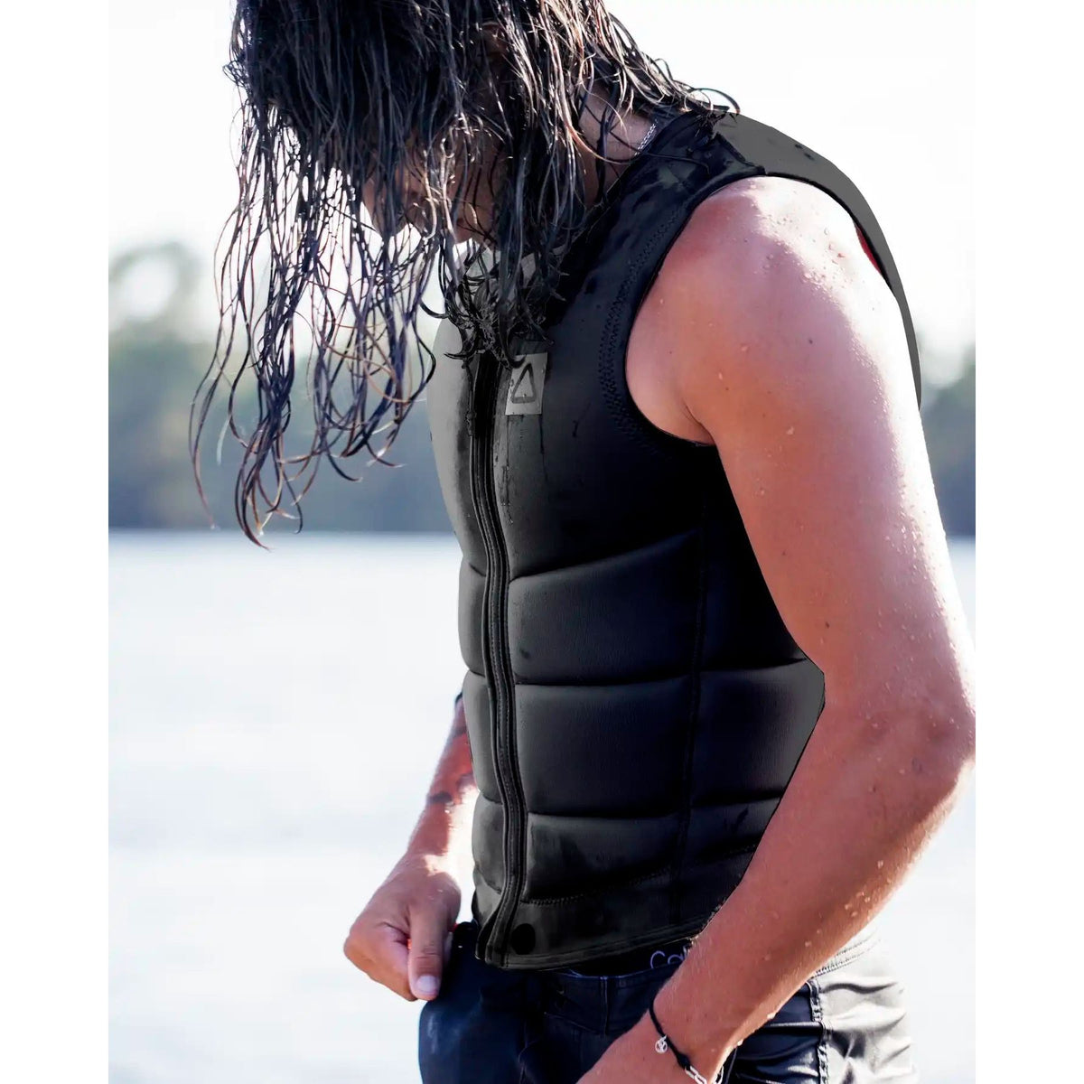 Follow Corp Impact Vest - Black