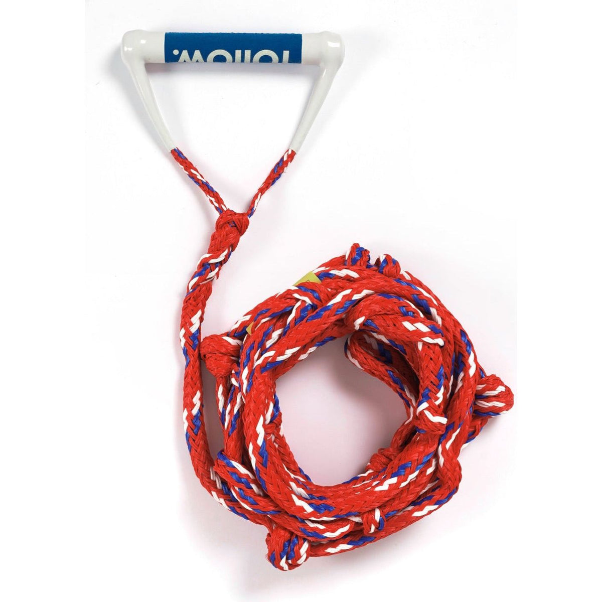 Follow Wakesurf Rope and Handle - Navy/Red