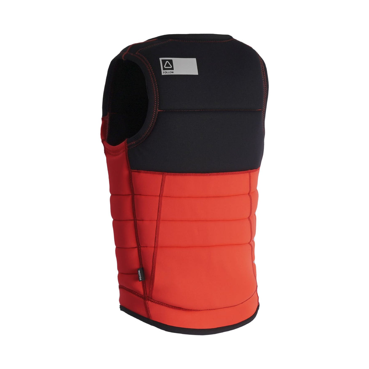 Follow Sovereign Impact Vest - Red/Black