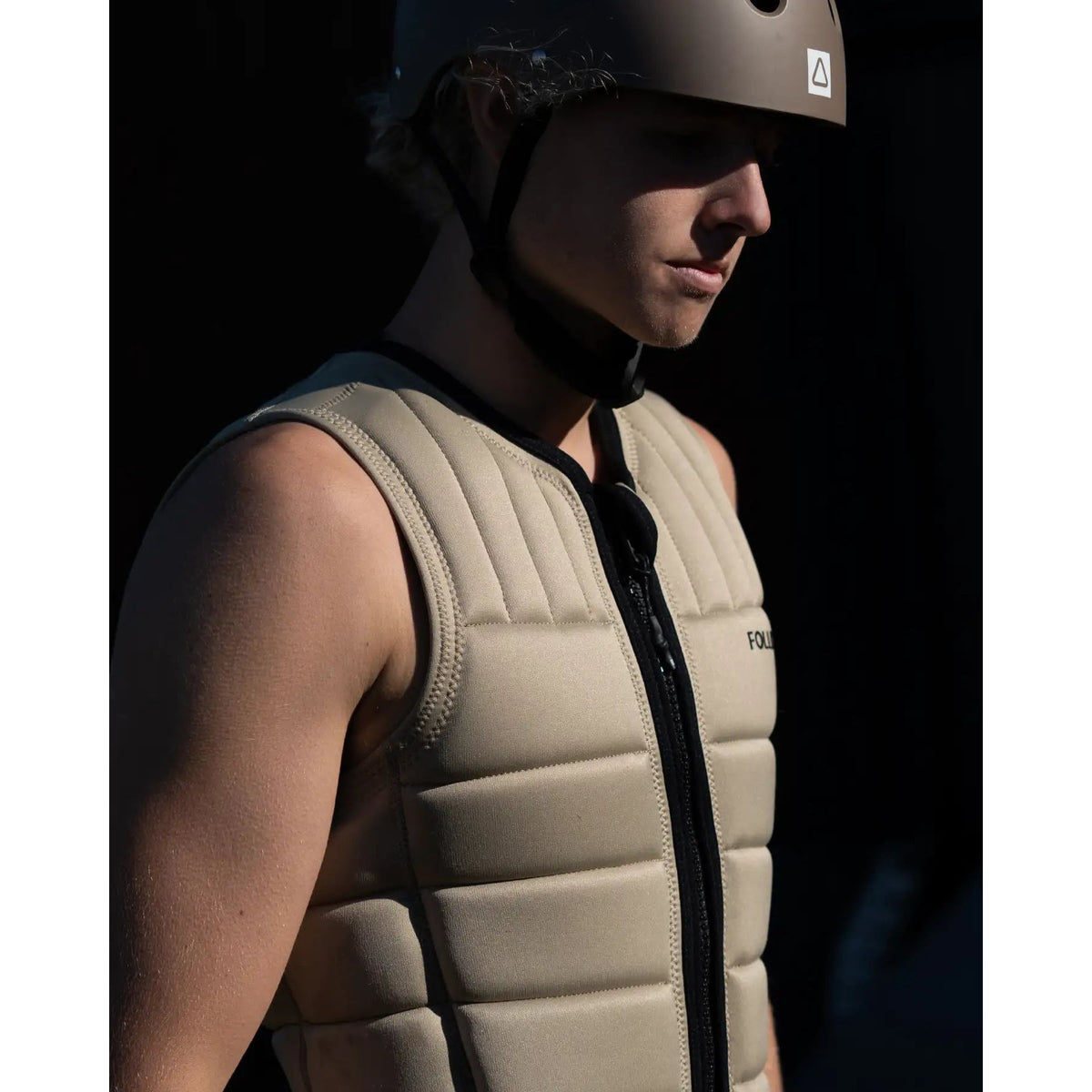 Follow Total Mens Impact Vest - Sand