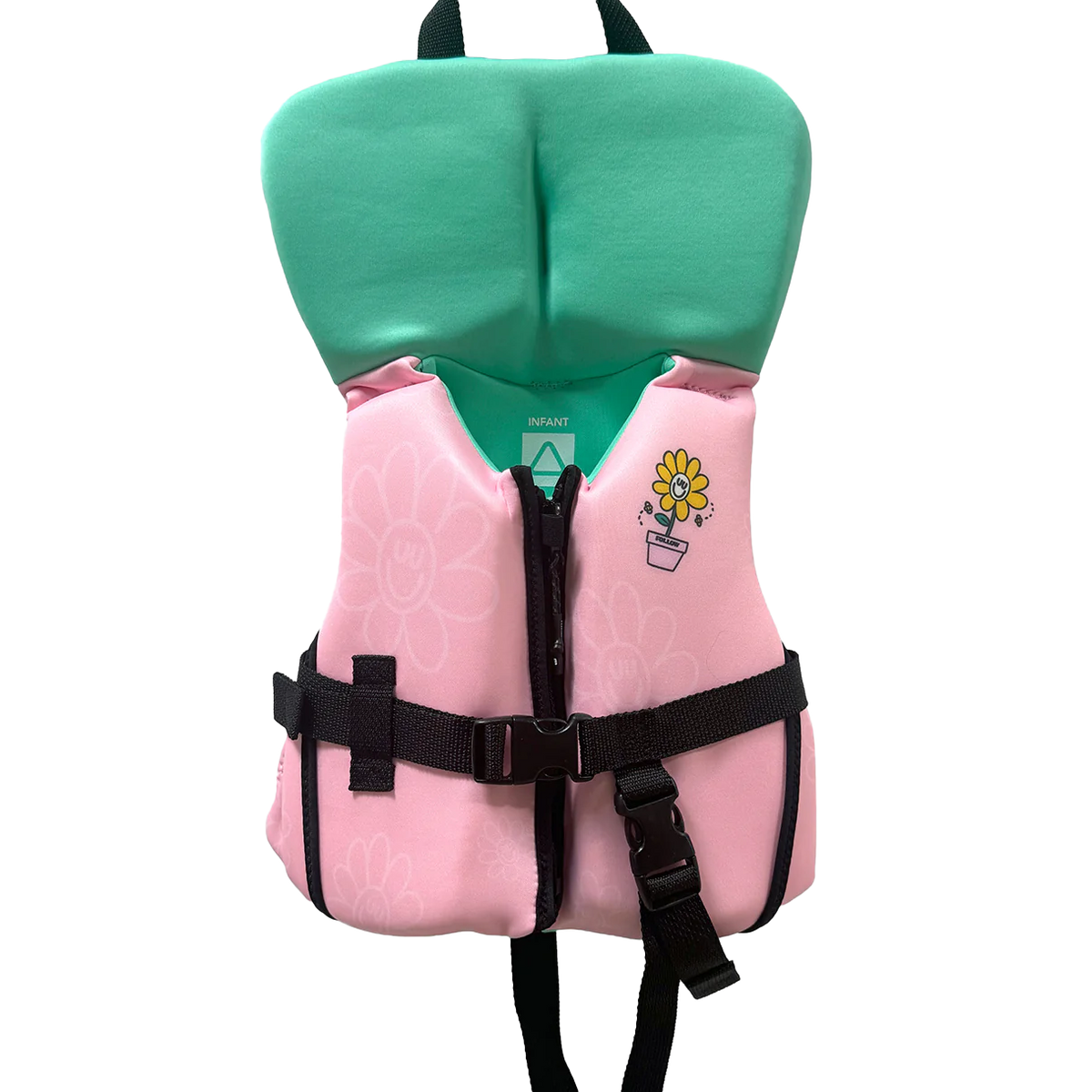 Follow Grommy CGA Infant Life Jacket - Pink