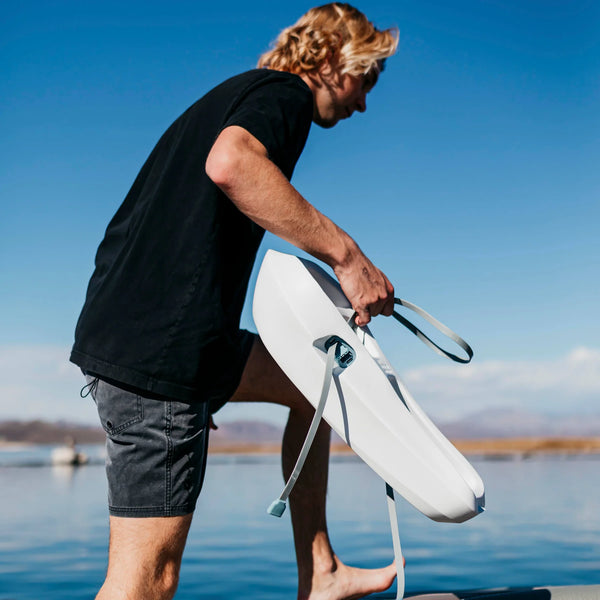 Sentry Fenders 2.0 | Boat Fenders Singles - White - Wake Outfitters