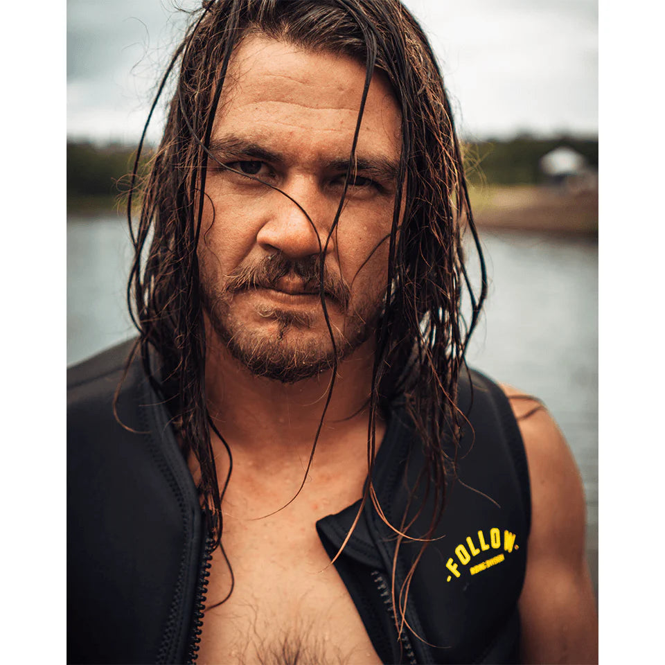 Follow Division Comp Vest - Black