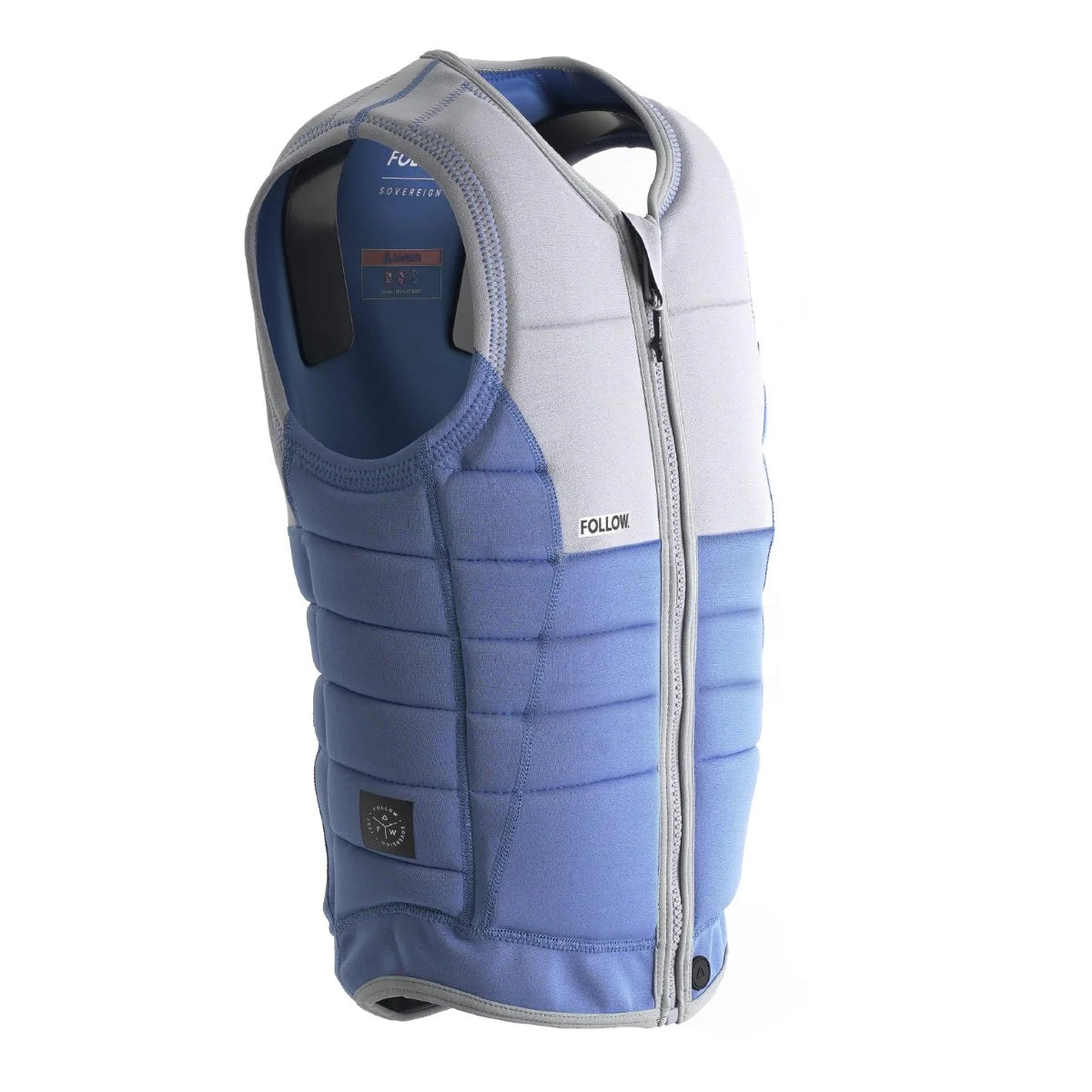 Follow Sovereign Impact Vest - Blue Large