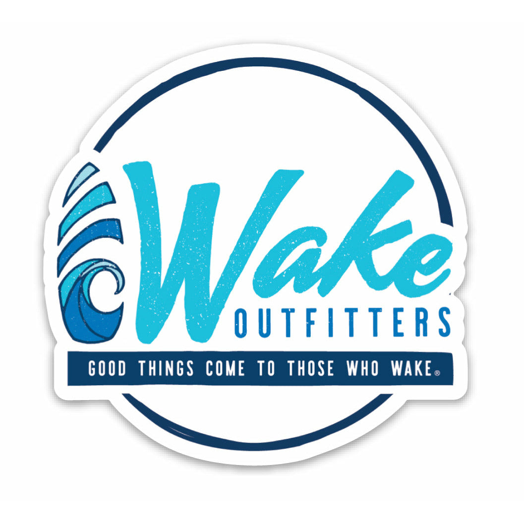 Wake Outfitters Badge Sticker