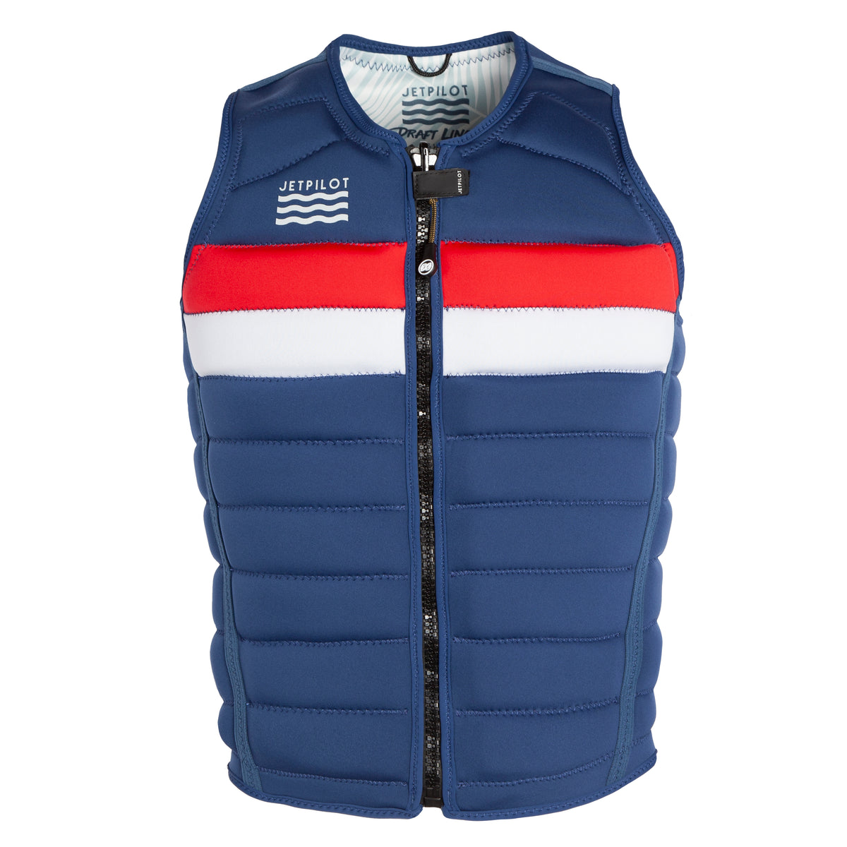 DRAFT LINE REVERSIBLE COMP VEST - NAVY