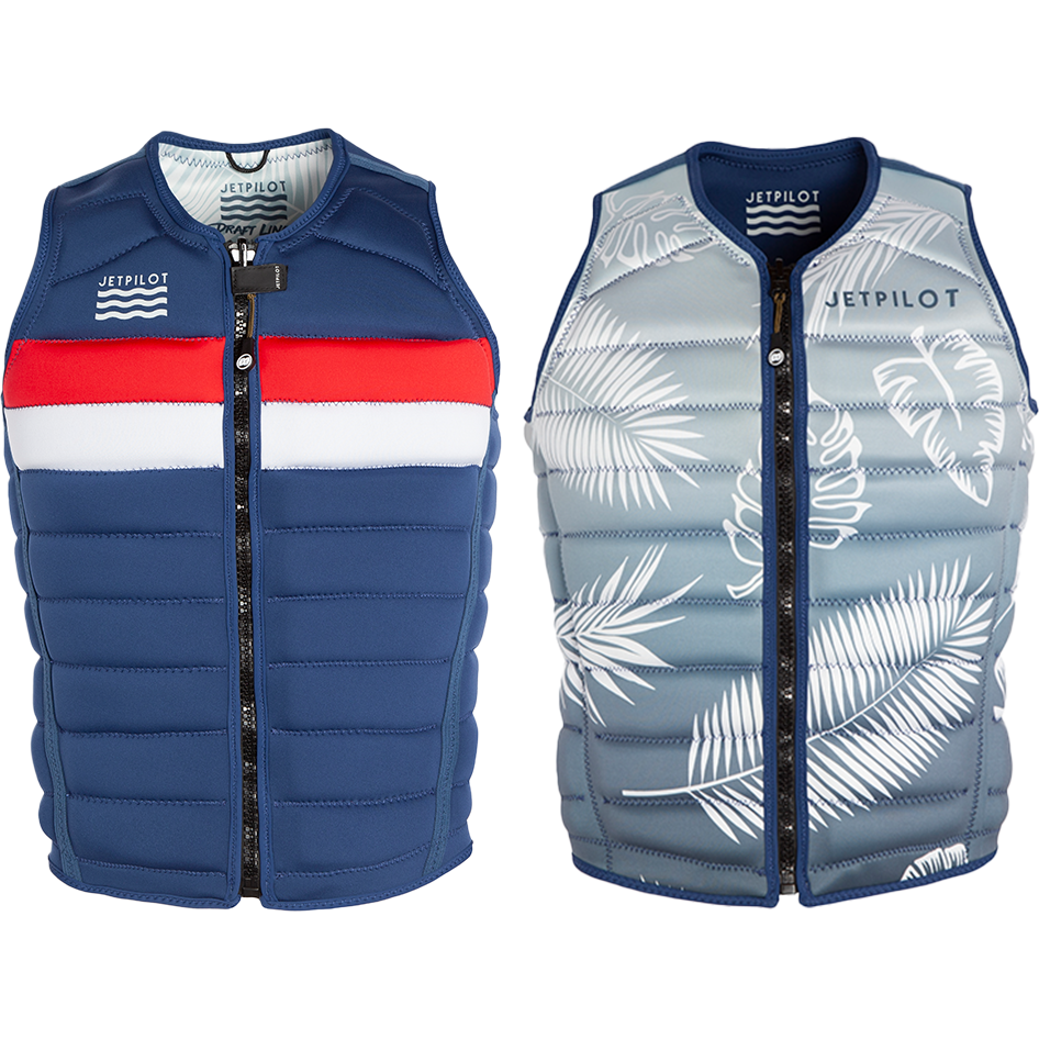 DRAFT LINE REVERSIBLE COMP VEST - NAVY