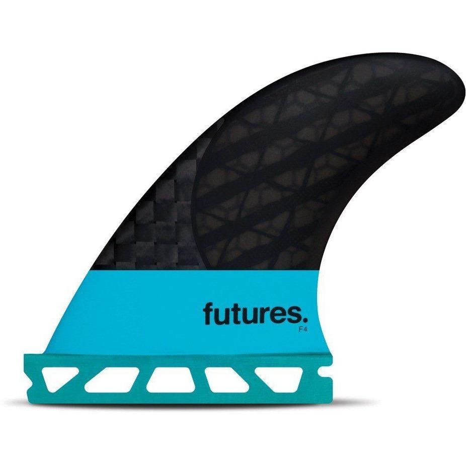 Futures F4 Blackstix Speed Generating Surf Fin for Wakesurf - Wake